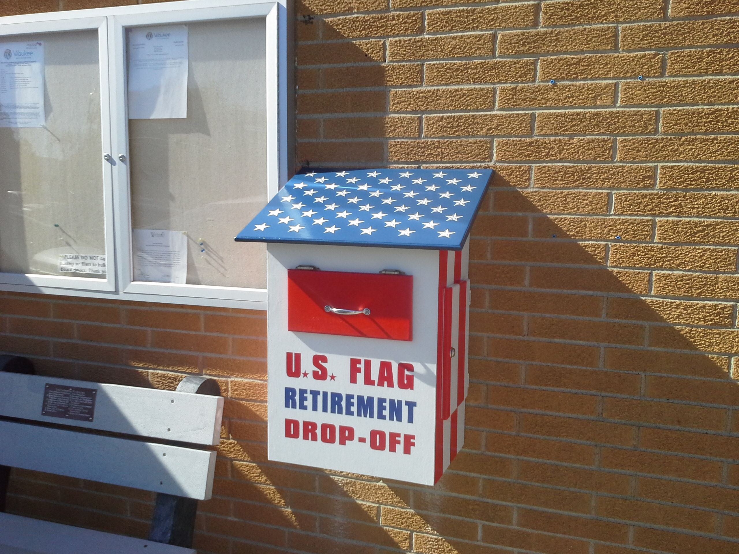 Eagle Scout Flag Drop Box Project